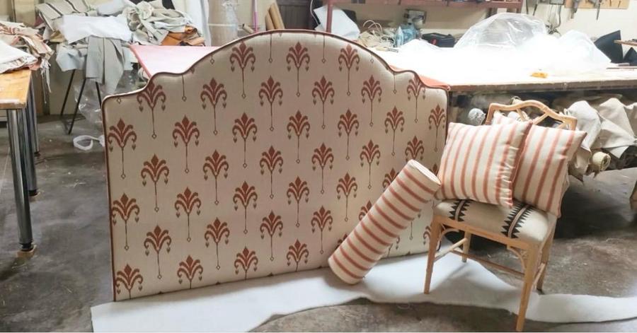 Upholstered headboard